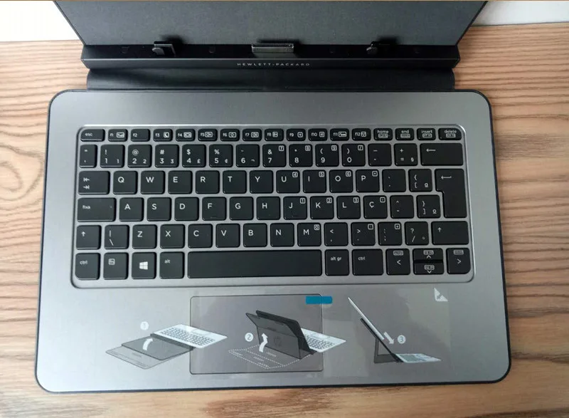 Зеленый Новости Клавиатура для ноутбука hp Pro x2 612 G1 US/UK/Датский/Норвежский/русский/Таиланд/французский/Греческий/Бразильский Раскладка - Цвет: Зеленый