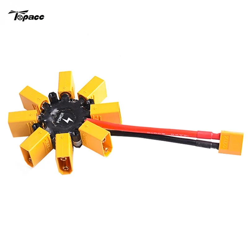 Распределительная плата питания ESC Соединительная пластина XT60 XT90 Разъем для