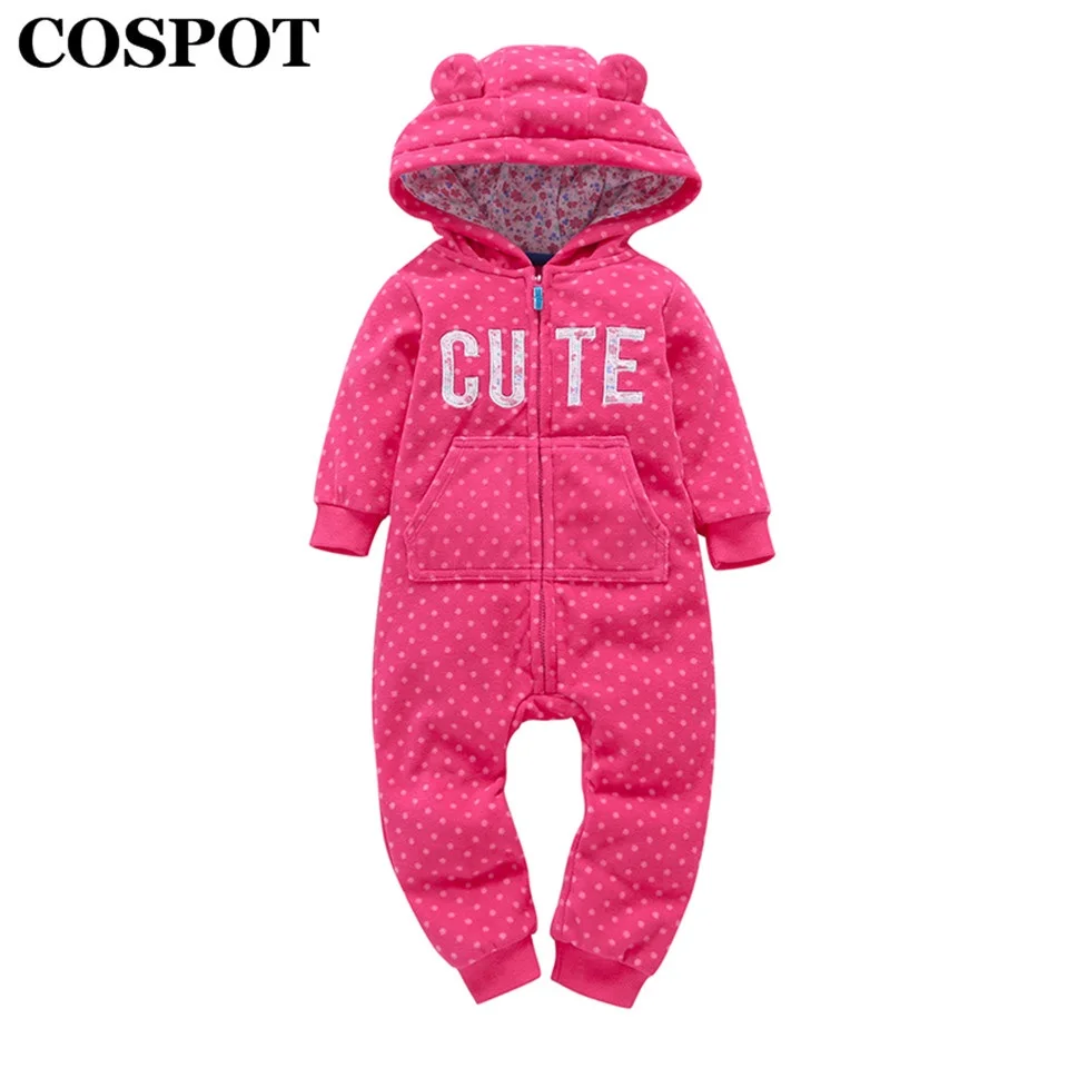 COSPOT/Новинка года; Комбинезон для маленьких девочек; комбинезон с героями мультфильмов для новорожденных; детская одежда с длинными рукавами для мальчиков; хлопковый комбинезон; комплекты; 44E
