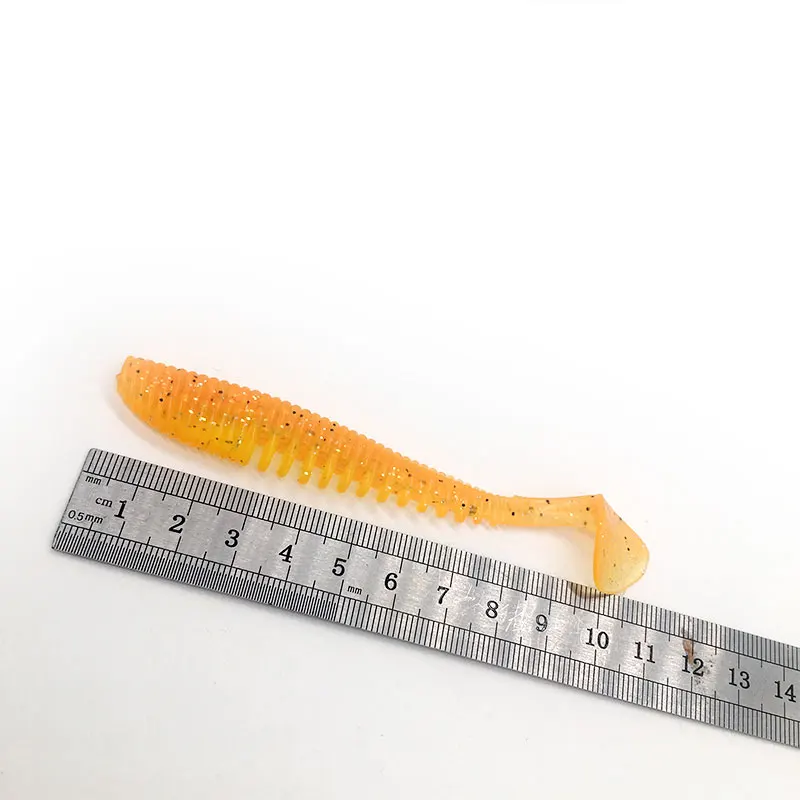 5pcs Soft Fishing Lure Silicone Bait Shad 11cm 5.2g Swimbait Vivid Pike Bass Artificial Tackle | Спорт и развлечения