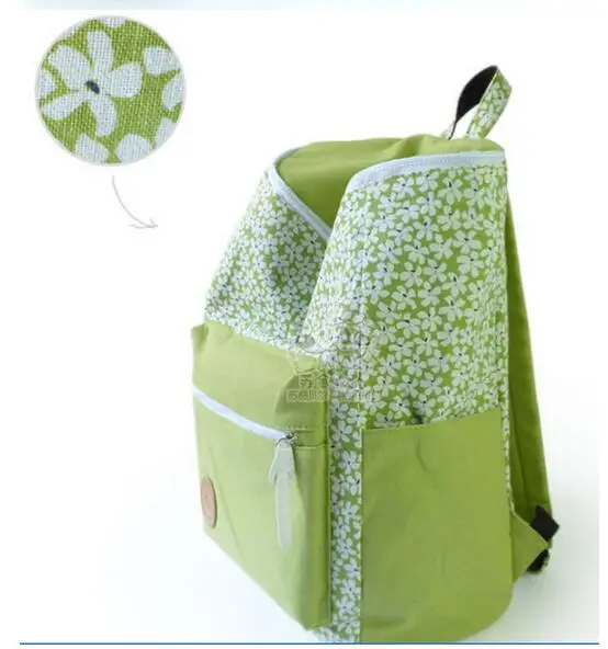 Женский холщовый рюкзак с принтом роз школьные ранцы для девочек-подростков