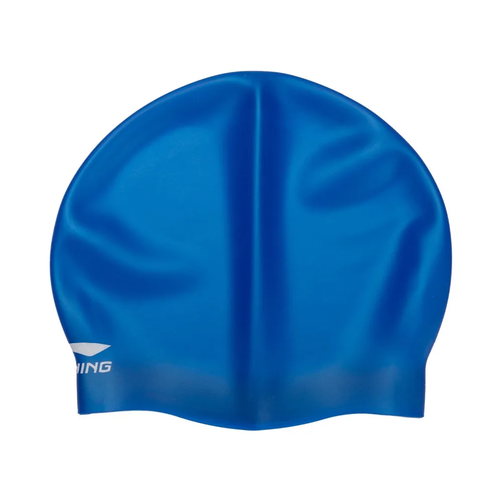 Li-Ning унисекс Профессиональный плавать ming cap s 100% силиконовый сплошной цвет