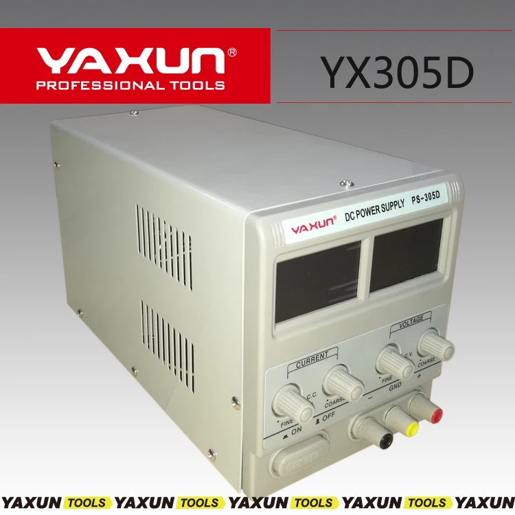 YAXUN переменной 30V 5A источника питания постоянного тока для лаборатории PS-305D 110 V/220 регулировки, Цифровой Регулируемый источник питания постоянного тока