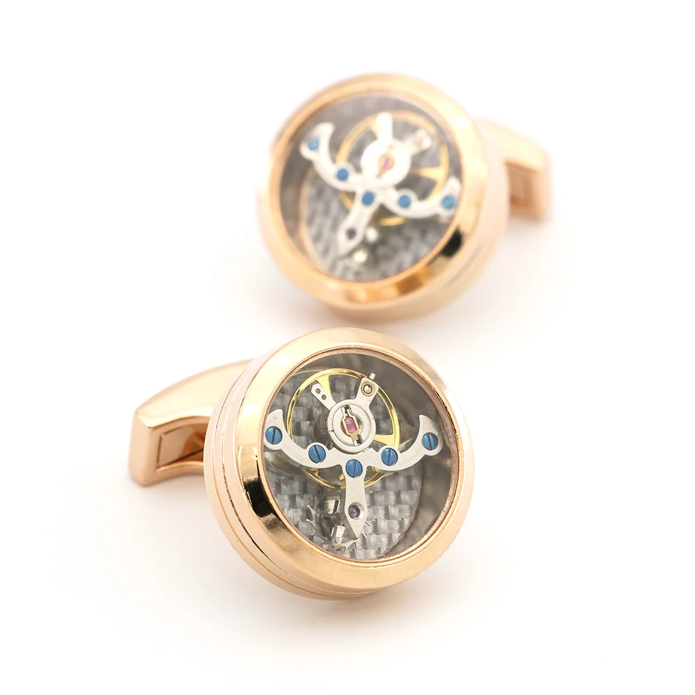 Мужские часы Move мужские запонки из нержавеющей стали цвет розового золота |