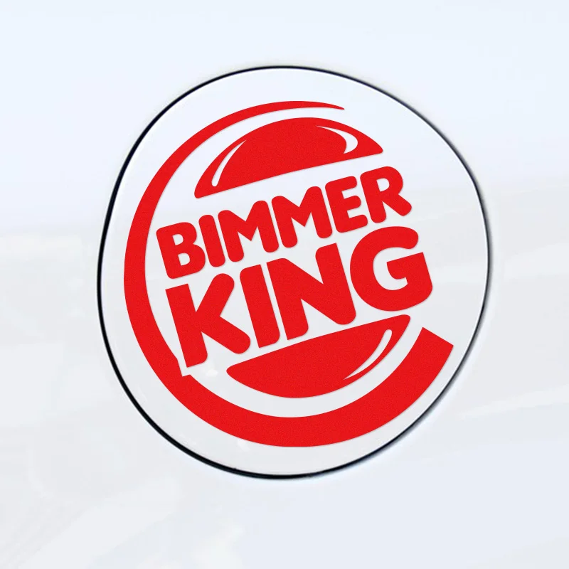 Автомобильные наклейки BIMMER KING на заказ наклейка автомобильный Стайлинг для bmw e46