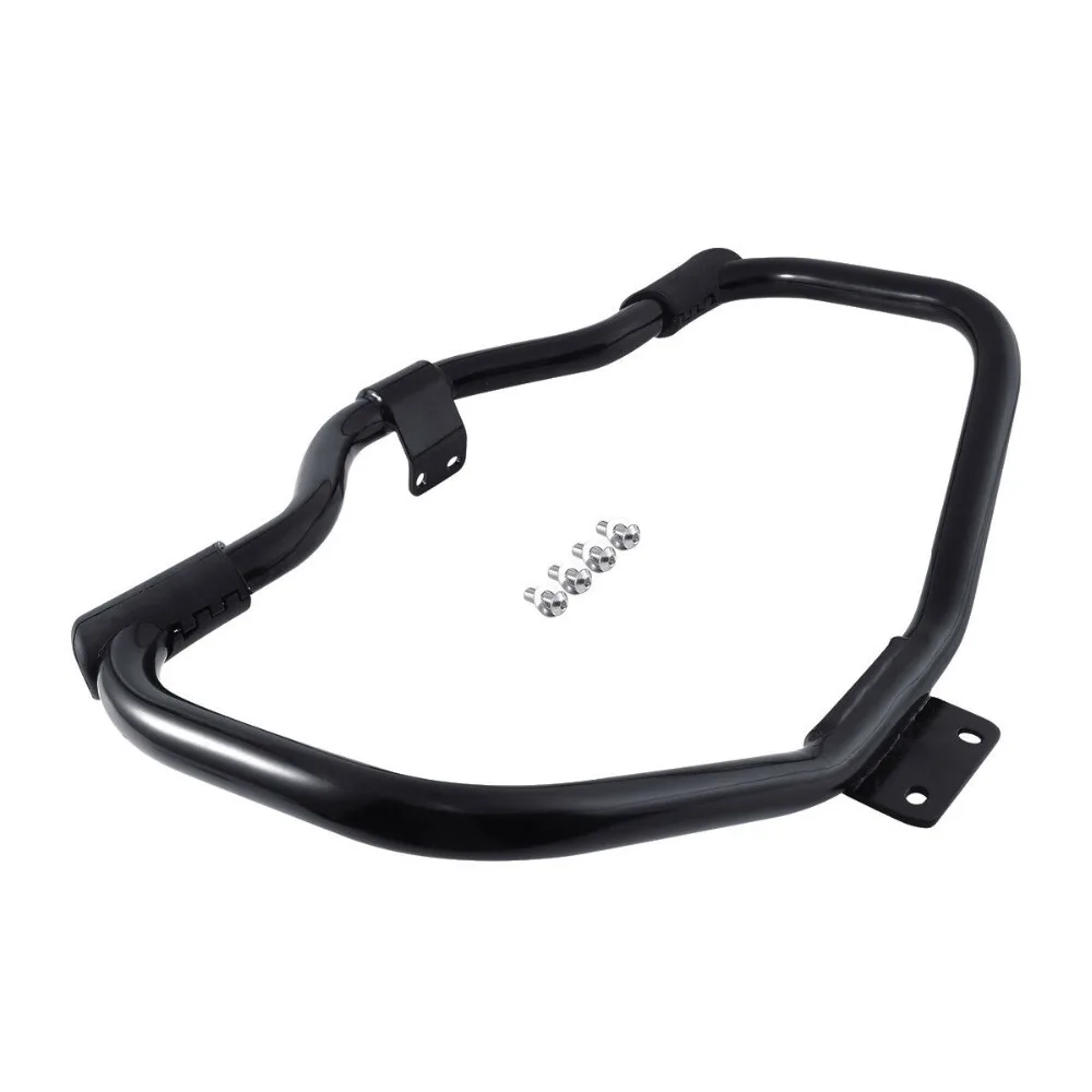 Полная черная 1 25 &quotзащита двигателя шоссе бар для Harley Sportster 1200 883 04 18 Iron883 09 17 Forty