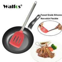 2021 new 1 pcs nonstick stainless steel kitchen cooking slotted turner spatula egg frying pan turners spatula for non stick pan