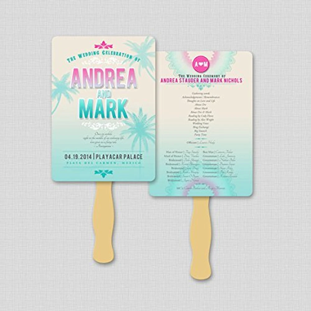 100 шт. игрушка малыш волнистый деревянный веер ручки пустой рукоделие DIY