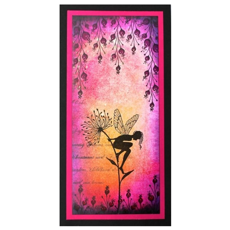 Висячий фонарь силиконовый прозрачный резиновый штамп фон череп прозрачные