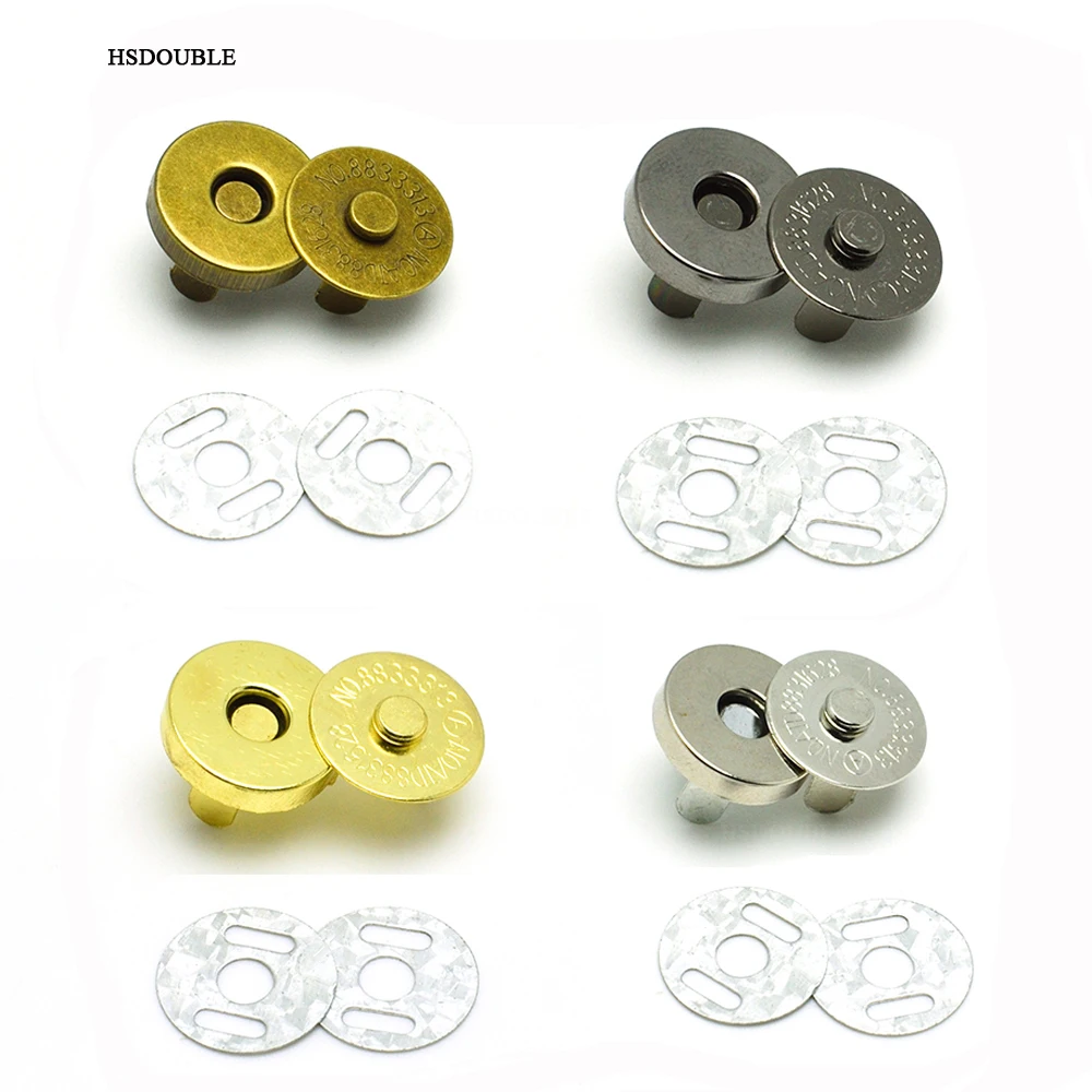 Магнитные застежки для пуговицы сумочка кошелек сумки рукоделия аксессуары 14 мм
