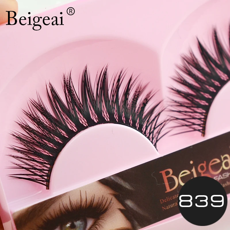 Новинка 10 пар Набор накладных ресниц ручной работы Инструменты для наращивания