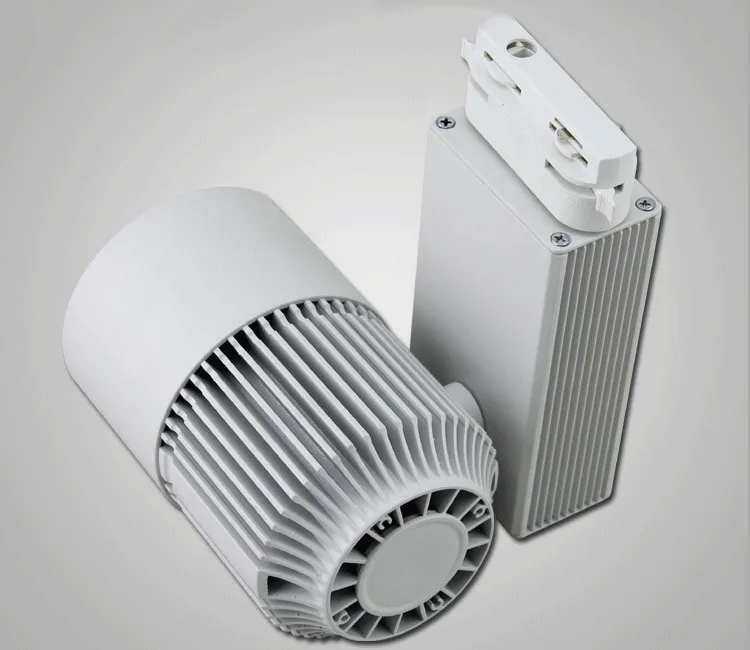 Мощная светодиодная лампа 30 Вт COB Rail Light Spotlight равна 300 галогенная 110 в 120 220 В