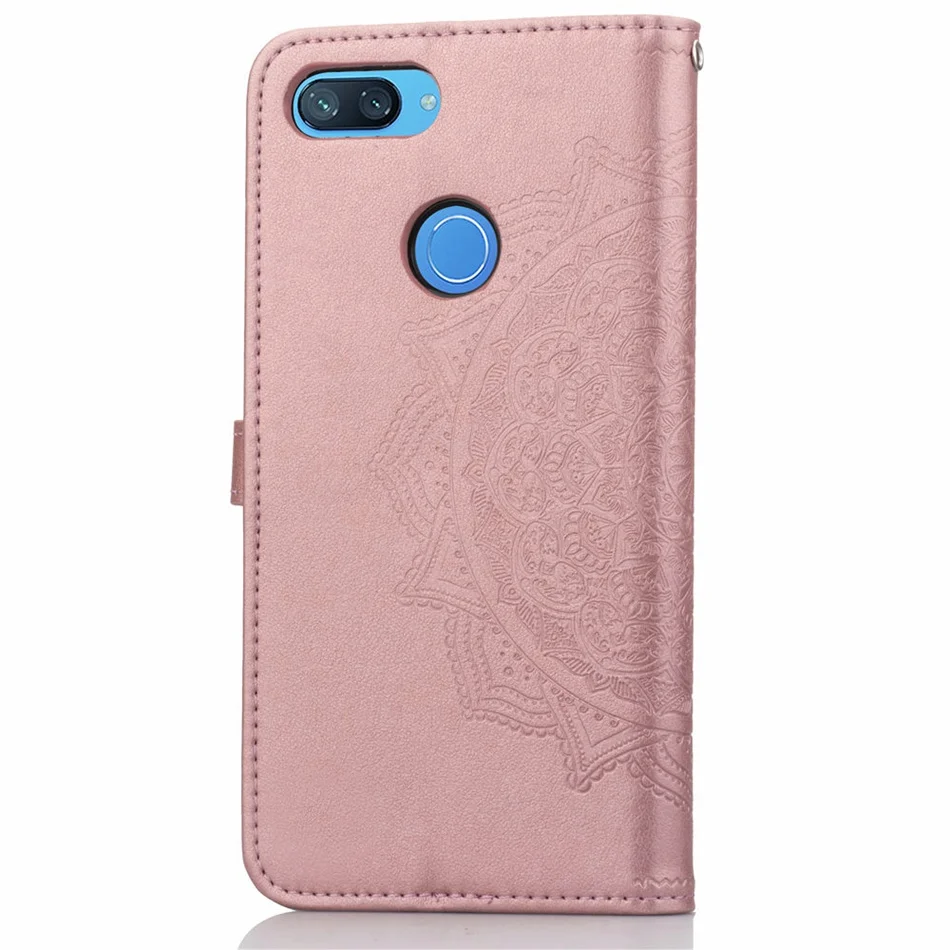 Чехол-книжка из искусственной кожи для Xiaomi Mi 8 Lite чехол высококачественные чехлы