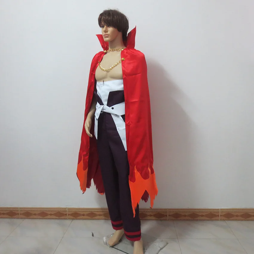 Костюм для косплея Tengen Toppa Gurren Lagann Kamina изготовленный на заказ бесплатная