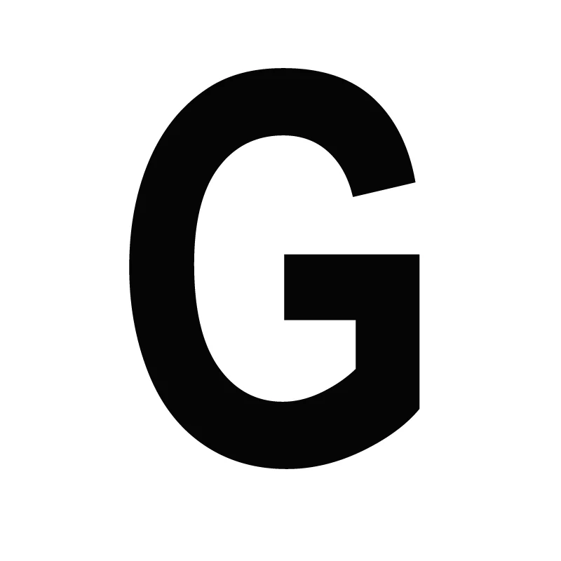 G 1 шт. Изящный Тонкий браслет с инициалами золото Нержавеющая сталь имя браслеты с подвесками для женщин, ювелирное изделие, подарок для невесты - Окраска металла: G