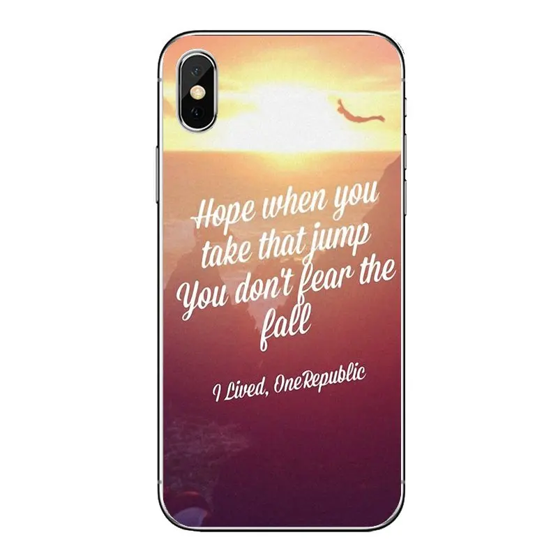 Силиконовый чехол-сумка для Xiao mi Red 4X S2 3S Note 3 4 5 6 6A Por Pocophone F1 One Republic Wake Up US Pop rock band Music
