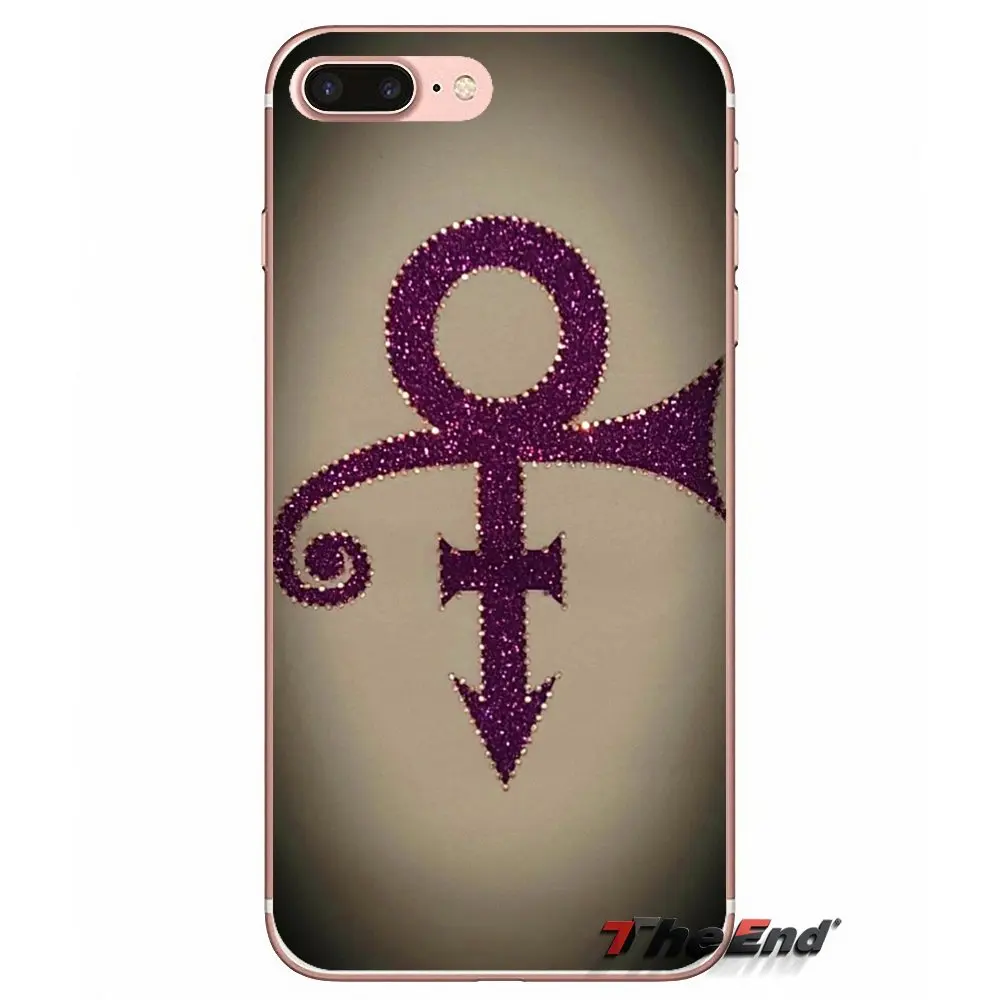 For iPhone X 4 4S 5 5S 5C SE 6 6S 7 8 Plus Samsung Galaxy J1 J3 J5 J7 A3 A5 2016 2017 Prince Rogers Nelson logo Soft TPU Case | Мобильные