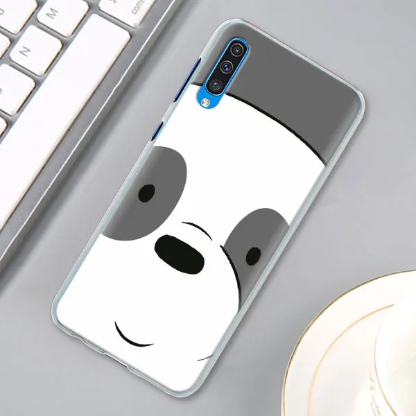 07 Прекрасный мультфильм мы вся правда о медведях чехол для samsung Galaxy A30 A40 A50 A70 A6 A8 плюс A7 A9 M30 Футляр для телефона - Цвет: 07