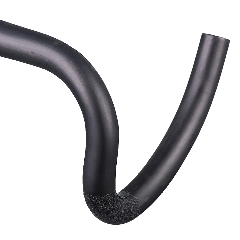 Матовый черный UD углеродное волокно руль для шоссейного велосипеда согнутый бар