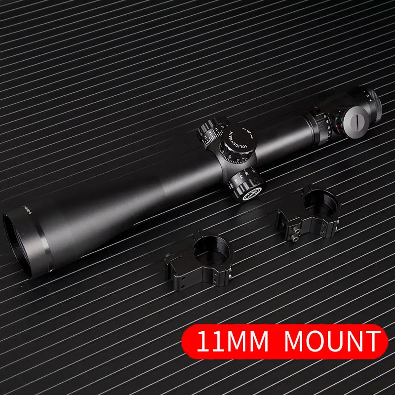 6-24x50 11mm M3 ДАЛЬНОБОЙНЫЙ прицел 6-24X50/4-16X50/3,5-10X50 оптический охотничий прицел для снайперской страйкбольной пневматики - Цвет: 6-24x50 11mm