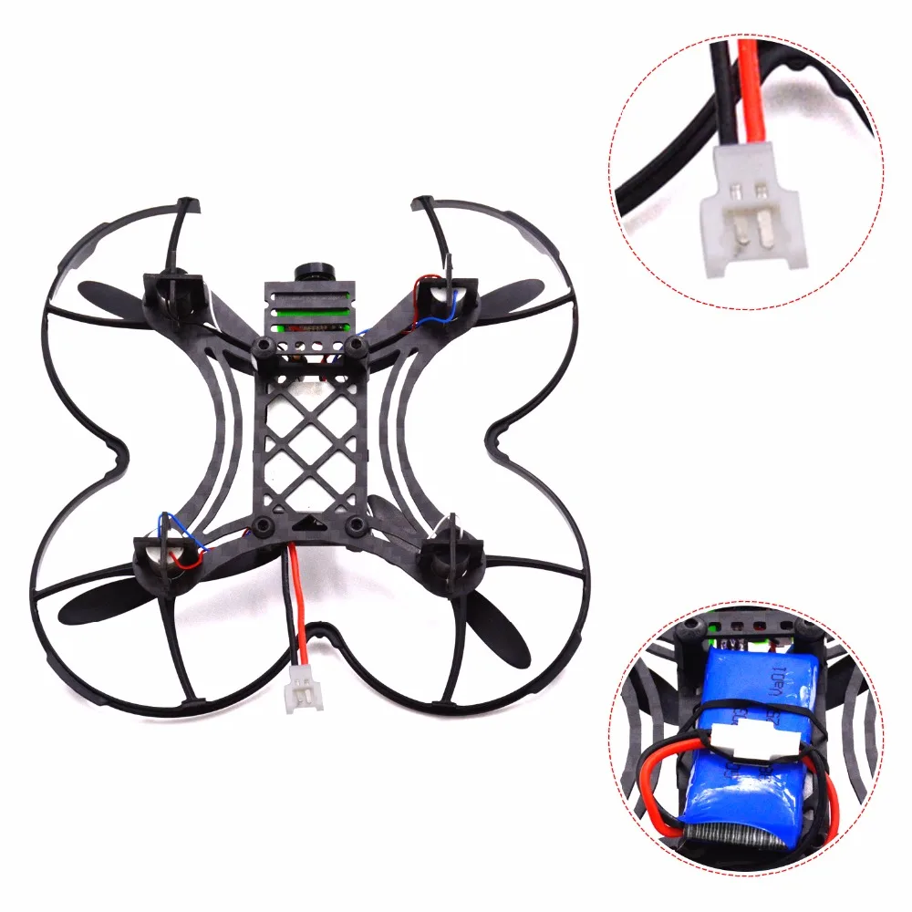Квадрокоптер с дроном камерой аксессуары для дрона RC вертолет 90 мм Простой DIY