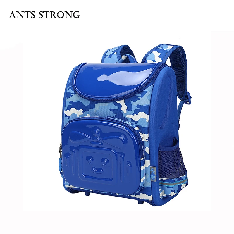 Муравьи сильный уменьшить нагрузку школьная сумка/3D передний карман дышащая