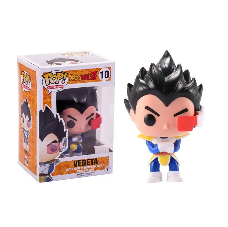 Box Funko Pop Amine Dragon Ball Сон Гоку фриеза фигурка Супер Saiyan Коллекционная модель детские игрушки - Цвет: Box