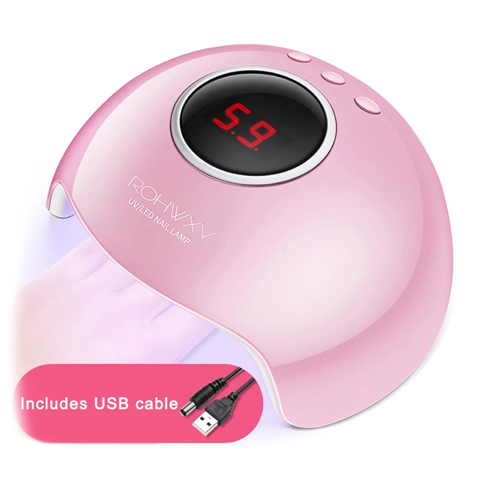 Лампа для ногтей Сушилка для ногтей Светодиодный УФ лампа 36 Вт мини-лампа с USB для маникюра ЖК-дисплей сушка весь Гель-лак для ногтей инструменты для дизайна ногтей Прямая поставка