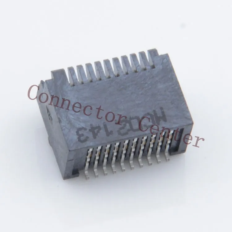 Разъем SFP 20PIN 0 8 мм Original Molex 0744410001 74441 0001|Соединители| |