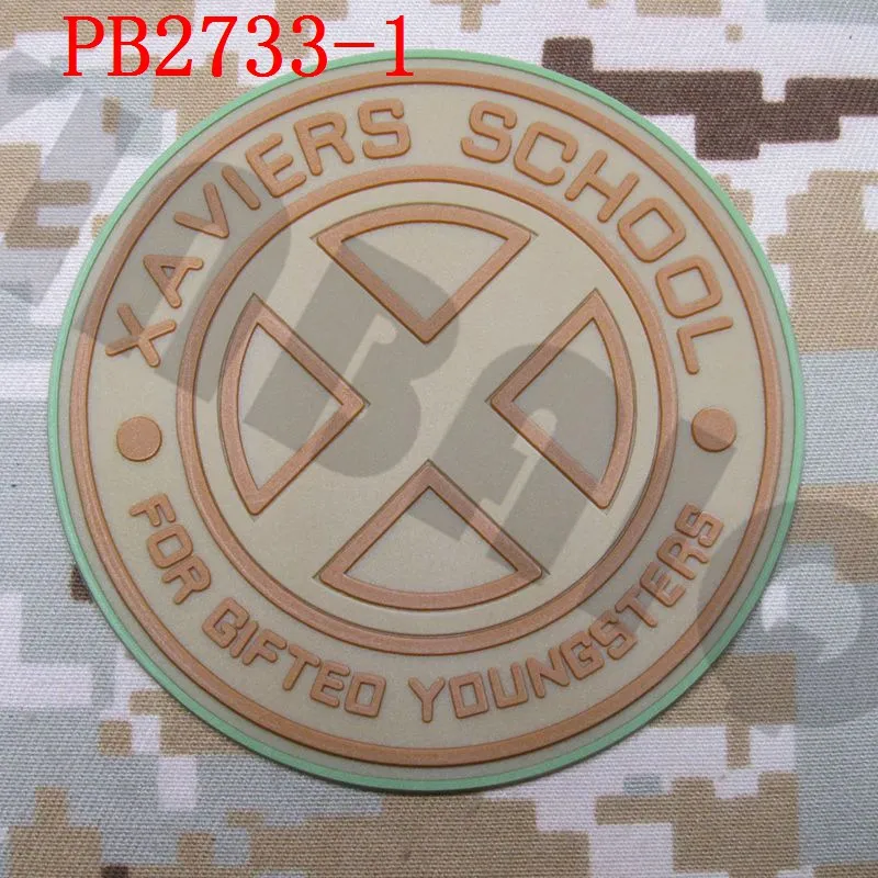 PB2733 Multicam 3D ПВХ патч X-MAN XAVIERS школы для одаренных подростков - Цвет: PB2733 Multicam