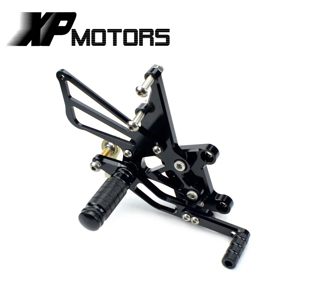 NICECNC гоночный мотоцикл Регулируемый Rearset Footpeg задние наборы Комплект для Triumph T595