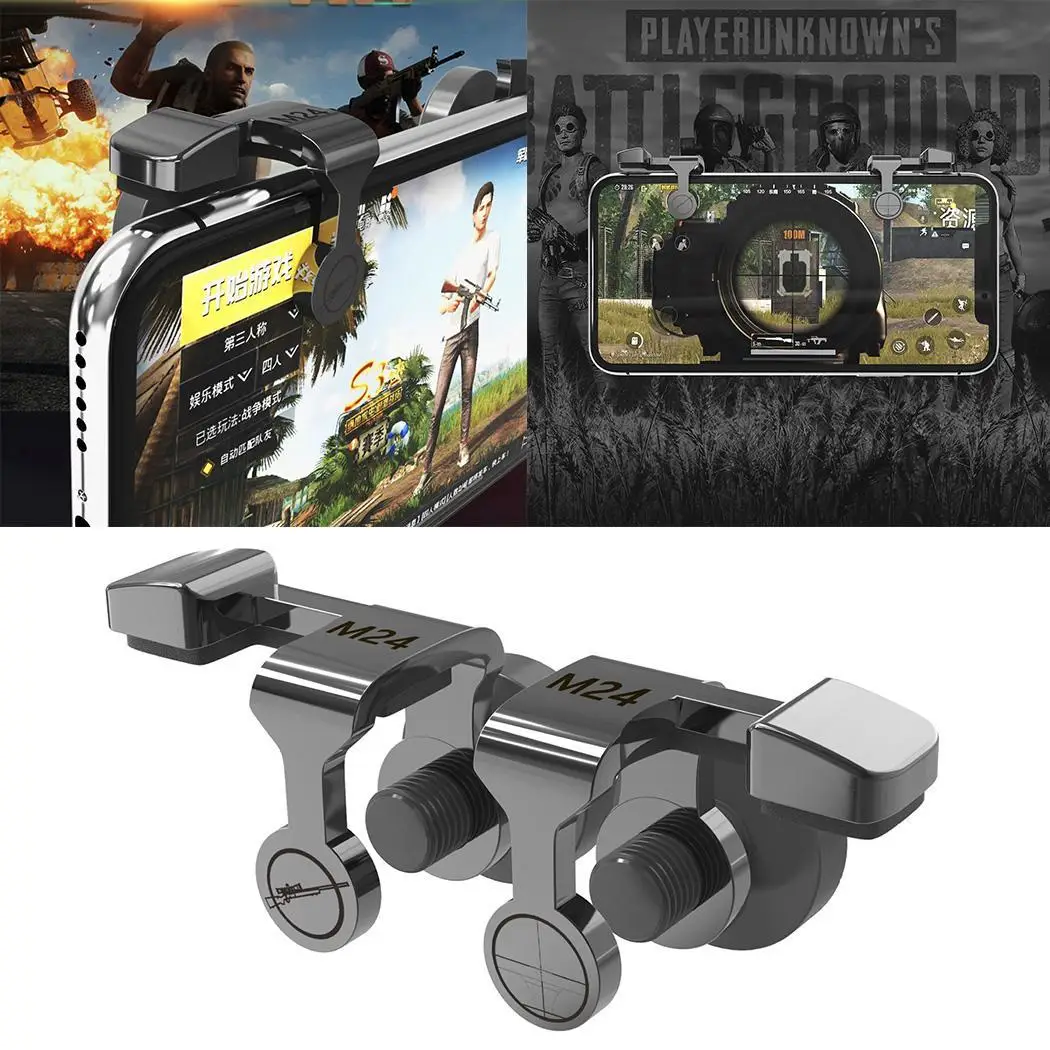 Унисекс мобильный игровой контроллер геймпад ручная ручка черная