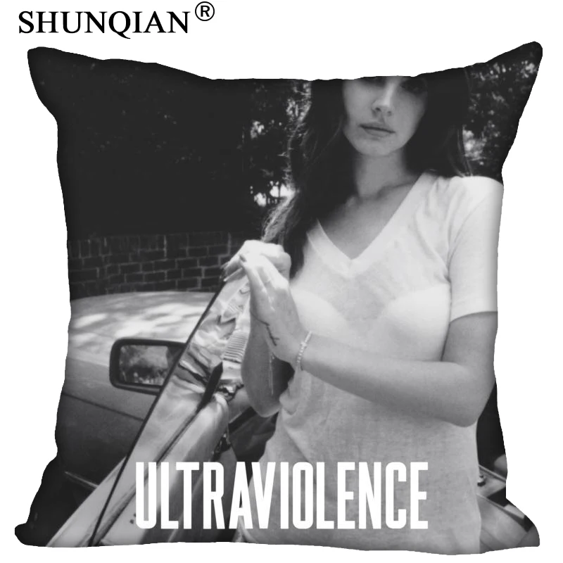 

Lana Del Rey Pillowcase Square Zippered Home Decorative Pillow Cover Wedding Custom Gift For Two Sides Printed