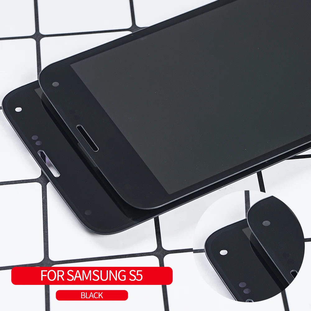 ЖК дисплей SUPER AMOLED для Samsung Galaxy S5 Neo сенсорный экран с дигитайзером в сборе LCD i9600 G900F