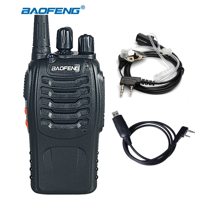 Портативная рация Baofeng 5 Вт UHF 400 470 МГц портативное радио 888S CB двухсторонний