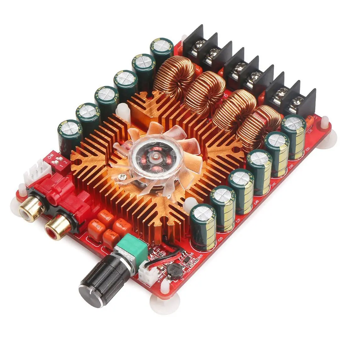 Двухканальный аудио усилитель Practical-TDA7498E 2X160W Поддержка BTL Mode 1X220W одноканальный DC