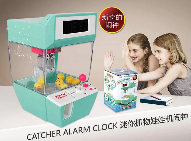 Мини Candy Grabber Catcher кран ленивый человек будильник машина Jamma аркадная Sanwa практичные настольные игры подарки для детей