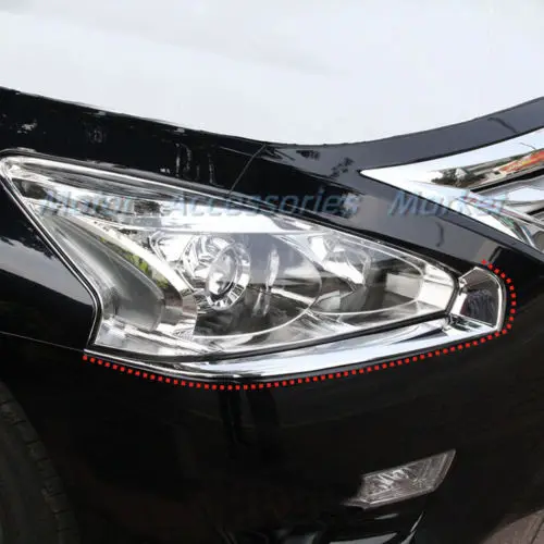 Новая хромированная накладка на переднюю фару для Nissan Altima 2013 2014 2015|trim cover|nissan headlight