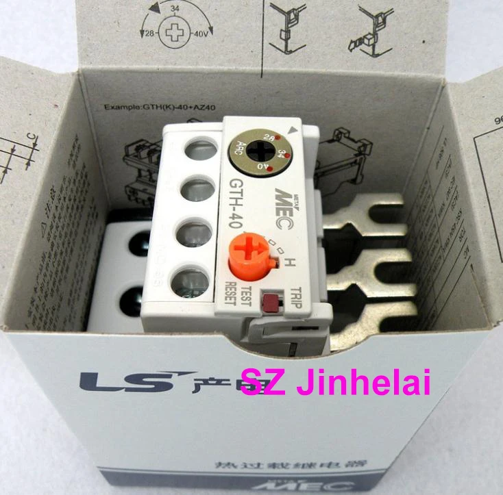 

Authentic original LS Thermal relay GTH-40/3 (GTH-40) Thermal overload relay 4-6A/5-8A