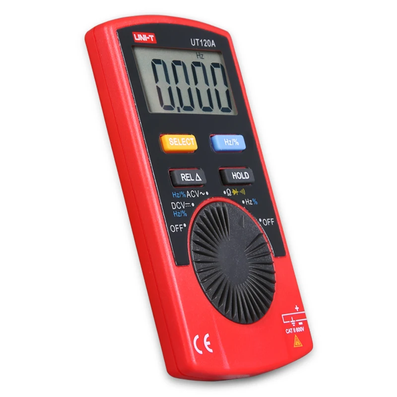 UNI T карман Размеры Стиль Цифровой мультиметр UT120A/B/C Авто Диапазон Тестер AC DC
