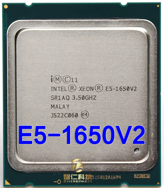 Процессор Intel Xeon E5 1650V2 1650 V2 e5 CPU LGA 2011 серверный процессор настольный