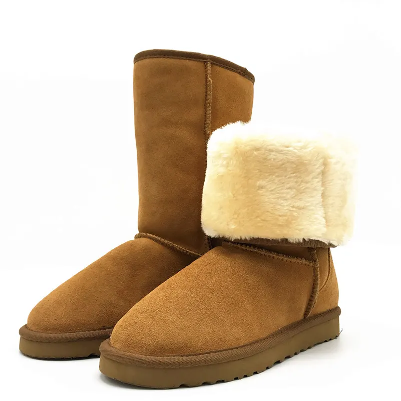 Женские Классические ботинки FEDONAS теплые замшевые на плоской подошве из