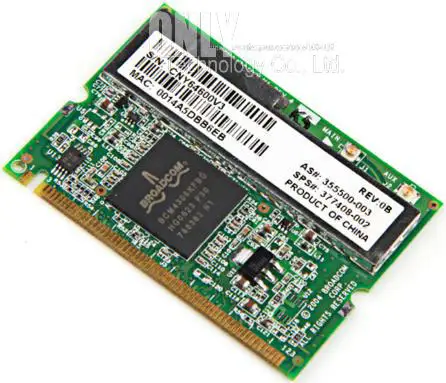 WLAN карта BroadCom BCM94306 BCM4306 BCM94306MPLNA Беспроводная мини Pci для HP Compaq nx4800 nx9000 nx9005 nx9008