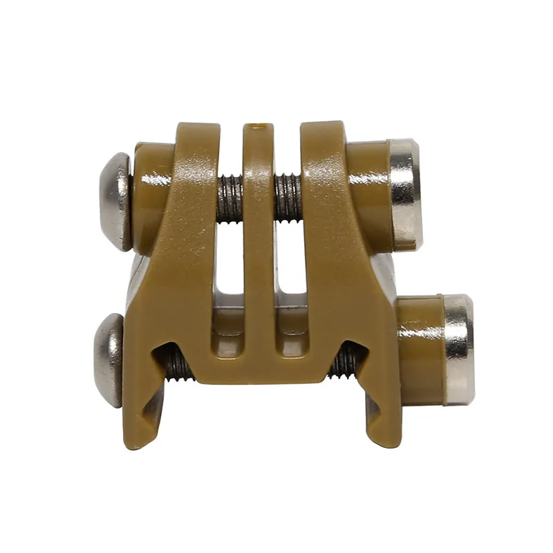 Тактический адаптер Go Pro с фиксированным креплением 20 мм пластиковое крепление