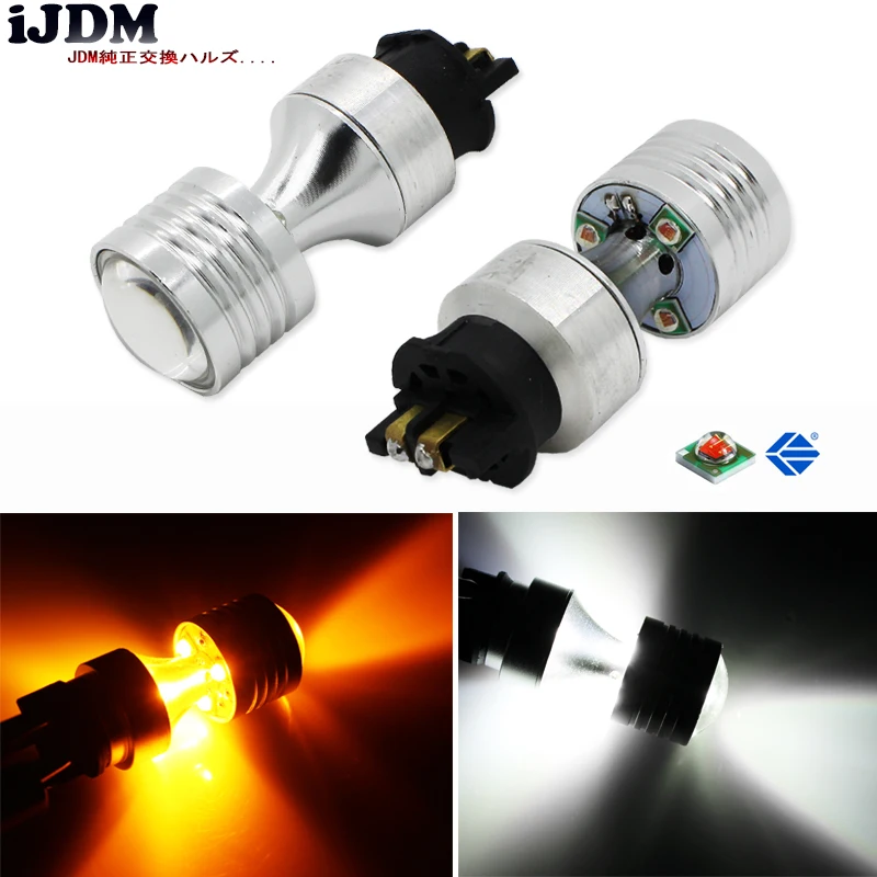 2 шт. янтарные лампы без ошибок PWY24W PW24W XP E светодиодный для Audi A3 A4 A5 Q3 VW MK7 Golf CC