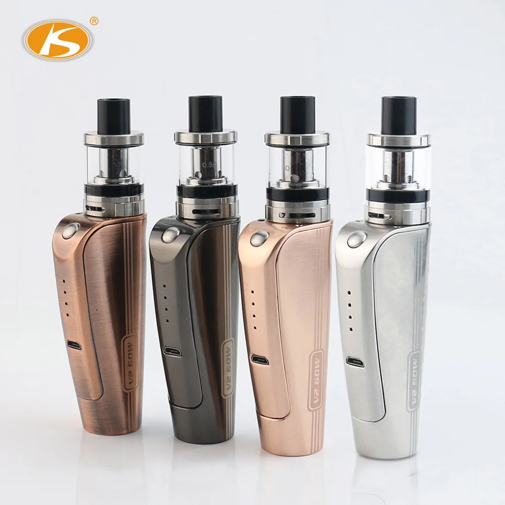 KS электронная сигарета kangside модная жидкостью VAPE mod V2 комплект с 60 Вт 2 мл D2