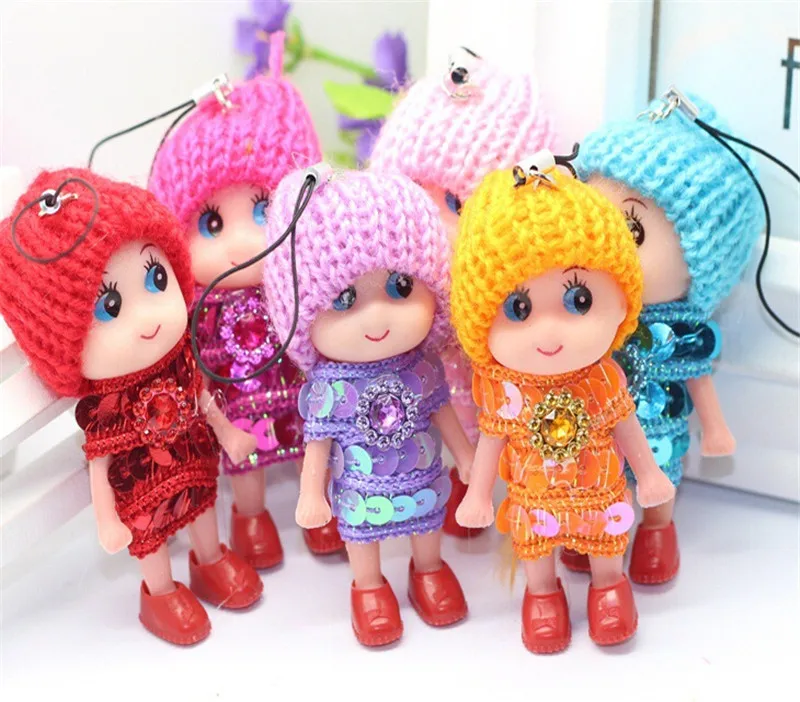 Путающая кукла брелок для телефона кулон милый мини лучшая игрушка подарок