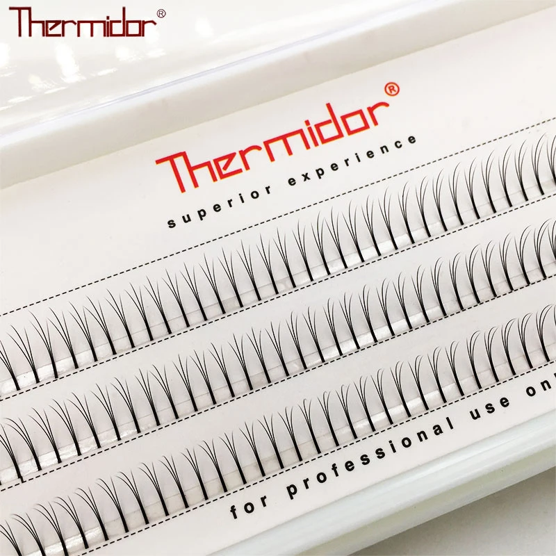 Накладные ресницы Thermidor супер мягкие натуральные легкие из норки индивидуальные