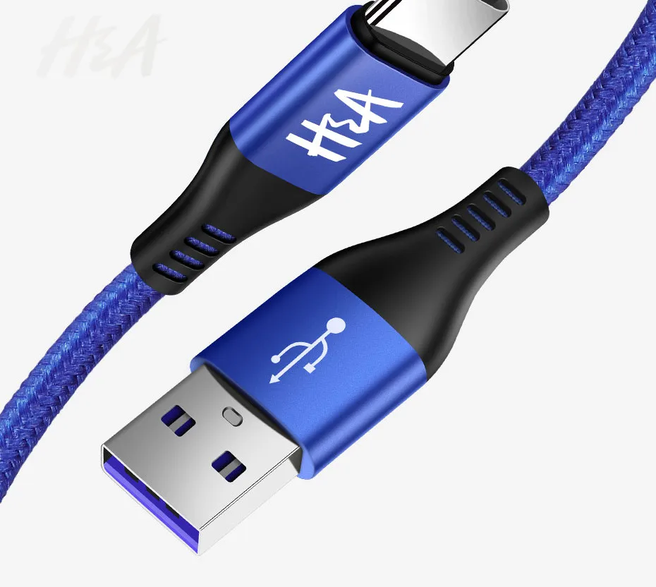 H& A 3A Тип C быстрое зарядное устройство кабель для huawei P20 lite usb type-C кабель передачи данных для быстрой зарядки для huawei mate 10 20 pro зарядное устройство Шнур