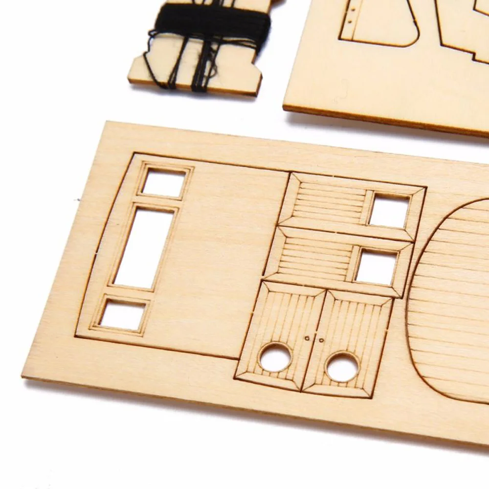 Деревянная модель парусной лодки DIY Kit корабль сборки 1/30 масштаб украшение игрушка подарок